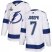 Adidas Tampa Bay Lightning #7 Mathieu Joseph White Road Authentic 2020 Stanley Cup Champions Stitched NHL Jersey