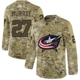 Adidas Columbus Blue Jackets #27 Ryan Murray Camo Authentic Stitched NHL Jersey
