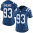 Nike Indianapolis Colts #93 Jabaal Sheard Royal Blue Team Color Womens Stitched NFL Vapor Untouchable Limited Jersey