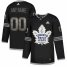 Mens Adidas Maple Leafs Personalized Authentic Black Classic NHL Jersey