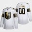 Vegas Golden Knights Custom Mens Adidas White Golden Edition Limited Stitched NHL Jersey