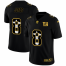 New York New York Giants #8 Daniel Jones Mens Nike Carbon Black Vapor Cristo Redentor Limited NFL Jersey
