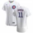 Chicago Cubs #11 Yu Darvish Mens Nike White Home 2020 Authentic Player Jersey