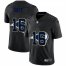 Los Angeles Rams #16 Jared Goff Mens Nike Team Logo Dual Overlap Limited NFL Jersey Black