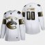 Vancouver Canucks Custom Mens Adidas White Golden Edition Limited Stitched NHL Jersey