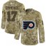 Adidas Philadelphia Flyers #17 Wayne Simmonds Camo Authentic Stitched NHL Jersey