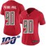 Nike Tampa Bay Buccaneers #90 Jason Pierre-Paul Red Womens Stitched NFL Limited Rush 100th Season Jersey