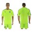 Italy Blank Shiny Green Goalkeeper Soccer Country Jersey