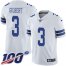 Nike Dallas Cowboys #3 Garrett Gilbert White Youth Stitched NFL 100th Season Vapor Untouchable Limited Jersey