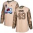 Adidas Colorado Avalanche #49 Samuel Girard Camo Authentic Youth 2022 Stanley Cup Champions Veterans Day Stitched NHL Jersey Youth