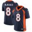 Nike Denver Broncos #8 Brandon McManus Navy Blue Alternate Mens Stitched NFL Vapor Untouchable Limited Jersey