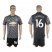Manchester United #16 Carrick Black Soccer Club Jersey