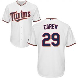 Minnesota Twins #29 Rod Carew White Cool Base Stitched Youth MLB Jersey