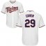 Minnesota Twins #29 Rod Carew White Cool Base Stitched Youth MLB Jersey