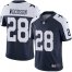 Nike Dallas Cowboys #28 Darren Woodson Navy Blue Thanksgiving Mens Stitched NFL Vapor Untouchable Limited Throwback Jersey