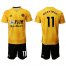 Wolves #11 Rui Pa Tricio Home Soccer Club Jersey