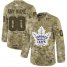 Mens Adidas Maple Leafs Personalized Camo Authentic NHL Jersey
