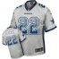 Nike Dallas Cowboys #22 Emmitt Smith Grey Mens Stitched NFL Elite Drift Fashion Jersey