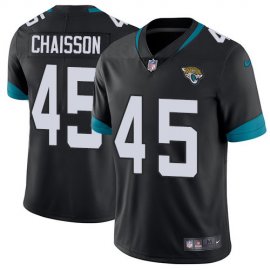 Nike Jacksonville Jaguars #45 KLavon Chaisson Black Team Color Mens Stitched NFL Vapor Untouchable Limited Jersey