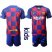 Barcelona Blank Home Kid Soccer Club Jersey