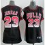 Cheap Women Chicago Bulls 23 Michael Jordan Black Revolution 30 Swingman Jersey