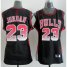 Cheap Women Chicago Bulls 23 Michael Jordan Black Revolution 30 Swingman Jersey