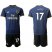 Arsenal #17 Iwobi Away Soccer Club Jersey
