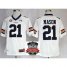 Auburn Tigers 21 Tre Mason White NCAA Football Jerseys 2014 Vizio BCS National Championship Game Patch