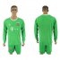 Bayern Munchen Blank Green Goalkeeper Long Sleeves Soccer Club Jersey