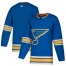 Adidas St. Louis Blues Blank Blue Alternate Authentic Stitched NHL Jersey