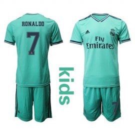 Real Madrid #7 Ronaldo Third Kid Soccer Club Jersey