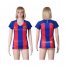 Womens Barcelona Blank Home Soccer Club Jersey