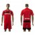 Dortmund Blank Red Goalkeeper Soccer Club Jersey