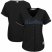Miami Marlins Black Majestic Womens Alternate Team Cool Base Stitched MLB Jersey