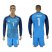 Mexico #1 Corona Blue Long Sleeves Goalkeeper Soccer Country Jersey