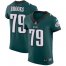 Nike Philadelphia Eagles #79 Brandon Brooks Midnight Green Team Color Mens Stitched NFL Vapor Untouchable Elite Jersey