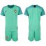 Portugal Blank Green Goalkeeper Soccer Country Jersey