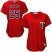 Minnesota Twins #25 Byron Buxton Red Alternate Womens Stitched MLB Jersey