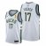 Nike Milwaukee Bucks #17 P.J. Tucker 2021 NBA Finals Champions Swingman Association Edition Jersey White Mens