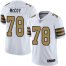 Nike New Orleans Saints #78 Erik McCoy White Mens Stitched NFL Limited Rush Jersey