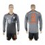 Bayern Munchen #8 Martinez Away Long Sleeves Soccer Club Jersey