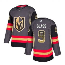 Adidas Vegas Golden Knights #9 Cody Glass Grey Home Authentic Drift Fashion Stitched NHL Jersey
