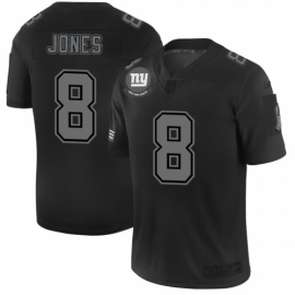 New York New York Giants #8 Daniel Jones Mens Nike Black 2019 Salute to Service Limited Stitched NFL Jersey