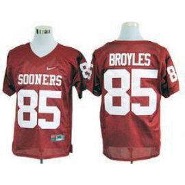 Oklahoma Sooners 85 Ryan Broyles Red College Football NCAA Jersey