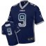 Nike Dallas Cowboys #9 Tony Romo Navy Blue Team Color Mens Stitched NFL Elite Drift Fashion Jersey