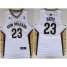 New Orleans Pelicans 23 Anthony Davis White Revolution 30 Swingman NBA Jerseys Cheap