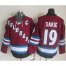 Colorado Avalanche #19 Joe Sakic Red CCM Throwback Stitched NHL Jersey