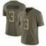 Nike San Francisco 49ers #3 C.J. Beathard Olive/Camo Mens Stitched NFL Limited 2017 Salute To Service Jersey