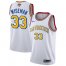 Nike Golden State Warriors #33 James Wiseman White 2022 NBA Finals Swingman Hardwood San Francisco Classic Edition Jersey Mens