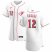 Cincinnati Reds #12 Curt Casali Mens Nike White Home 2020 Authentic Player MLB Jersey